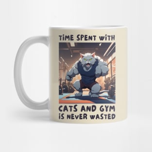 Cats and Gym Mug